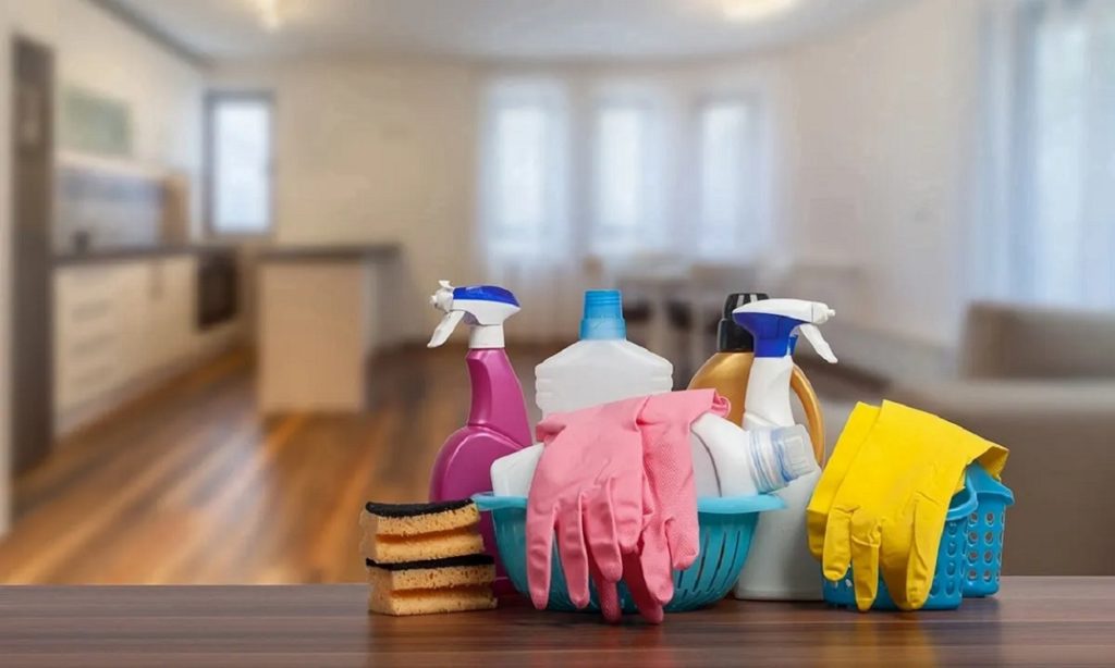 Image showing residential cleaning